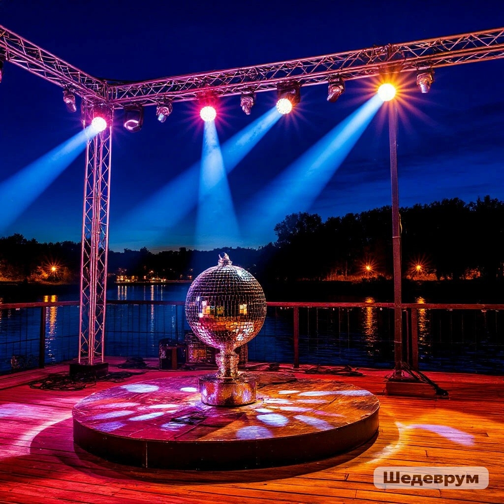 Дискотека с DJ "Хиты 80-90-00-х » на теплоходе РИО-4 — фото 1