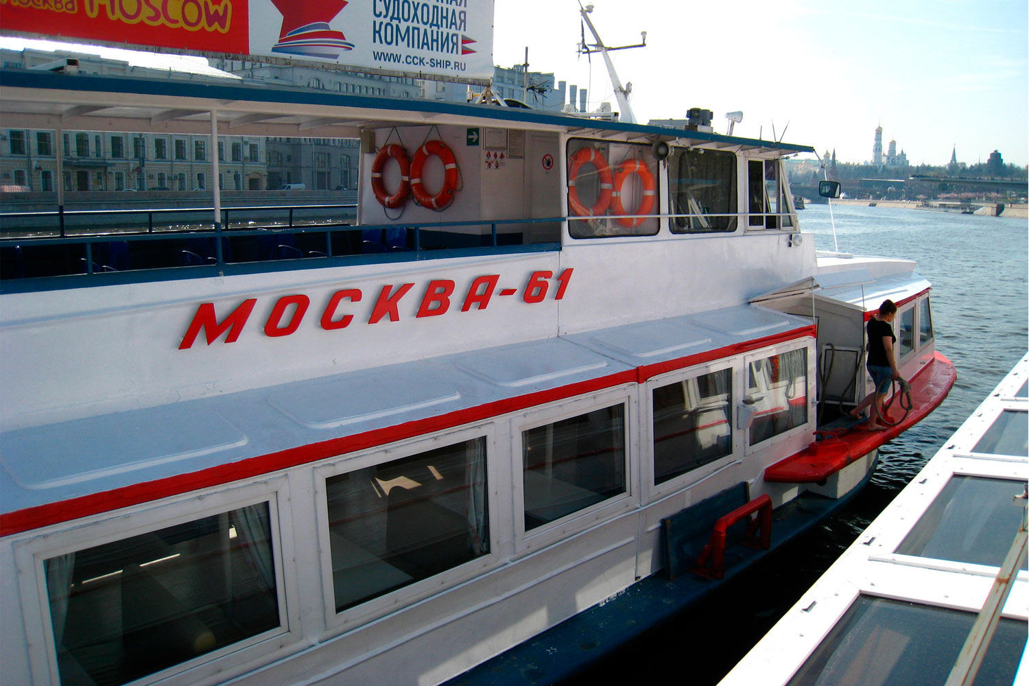 Речная прогулка по центру Москвы от причала Киевский до парка Зарядье — фото 6