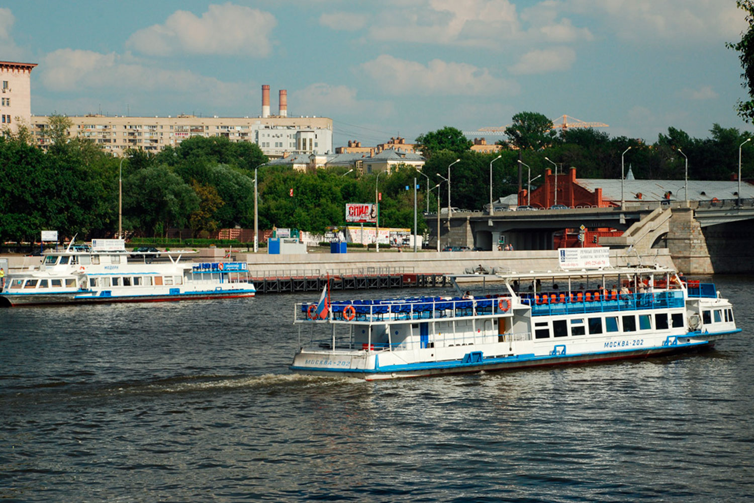 Речная прогулка по центру Москвы от причала Киевский до парка Зарядье — фото 4
