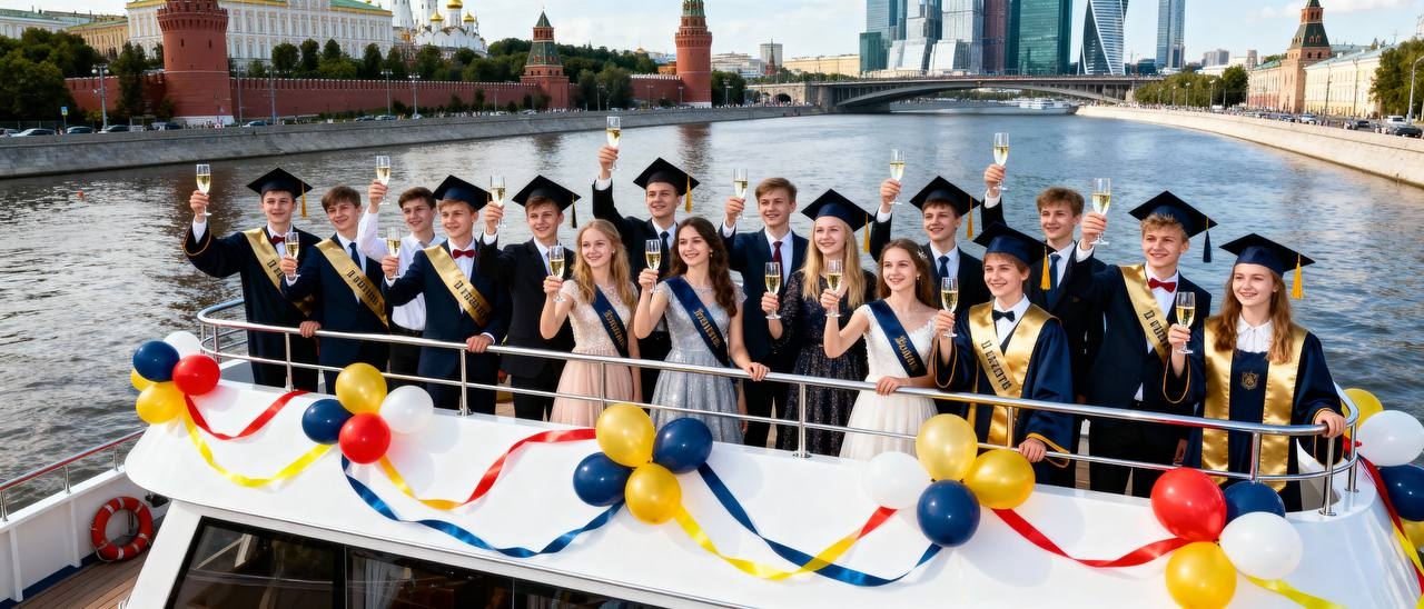 Последний звонок 2027 на теплоходе "Легенда" ужином и дискотекой — фото 3